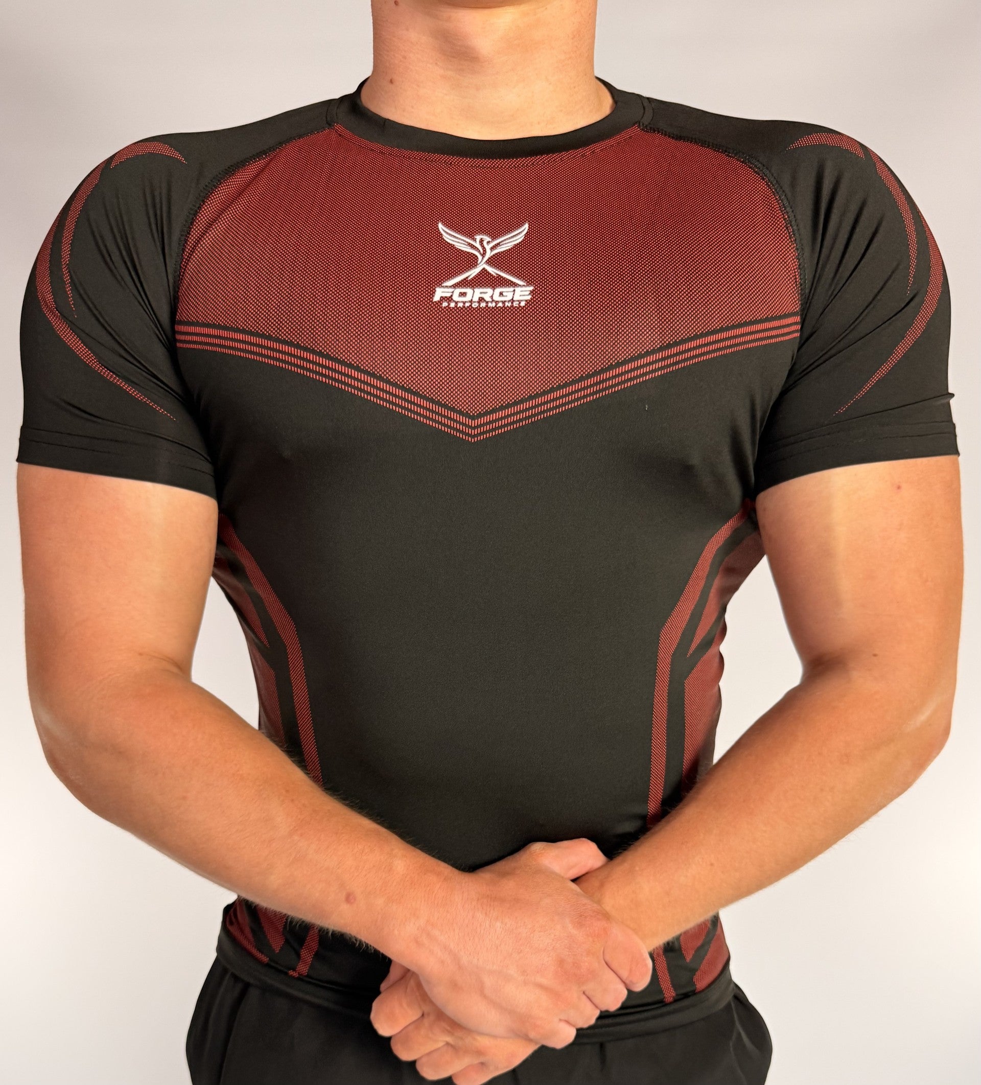 Crimson Compression Tee